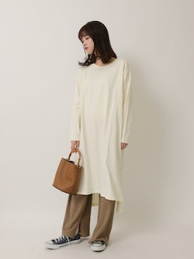 ˚࿀̊˚さん（レディース・158cm）の春コーディネート