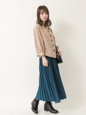 ˚࿀̊˚さん(レディース・158cm)の春コーディネート