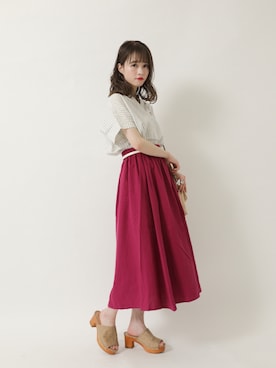 ˚࿀̊˚さん(レディース・158cm)の春コーディネート