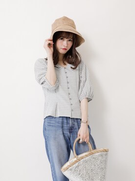 ˚࿀̊˚さん（レディース・157cm）の夏コーディネート