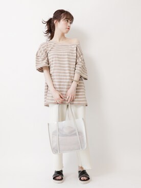 ˚࿀̊˚さん（レディース・157cm）の夏コーディネート