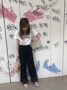 ˚࿀̊˚さん（レディース・157cm）の夏コーディネート