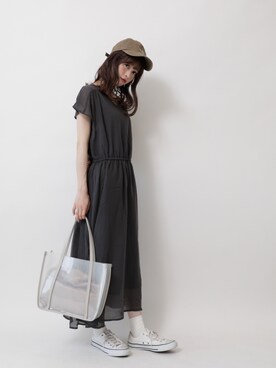 ˚࿀̊˚さん（レディース・157cm）の夏コーディネート