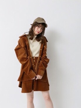 ˚࿀̊˚さん（レディース・158cm）の秋コーディネート