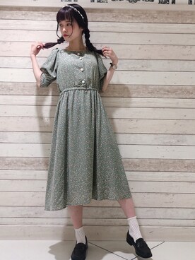 「158cm」｜「アイテム（その他）」を使った、˚࿀̊˚さん（レディース・158cm）の秋コーディネート