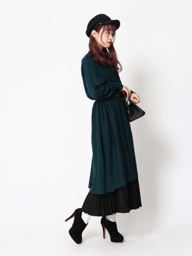 ˚࿀̊˚さん(レディース・158cm)の秋コーディネート