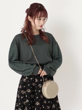 ˚࿀̊˚さん(レディース・158cm)の冬コーディネート