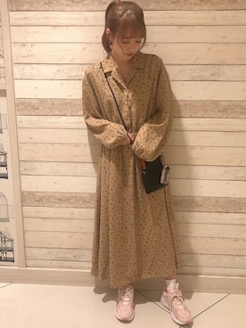 ˚࿀̊˚さん（レディース・158cm）の冬コーディネート