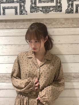 ˚࿀̊˚さん（レディース・158cm）の冬コーディネート