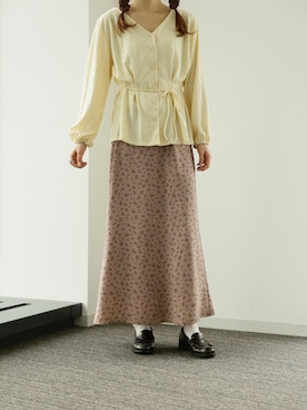 ˚࿀̊˚さん（レディース・158cm）の冬コーディネート