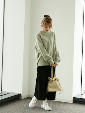 ˚࿀̊˚さん(レディース・158cm)の冬コーディネート