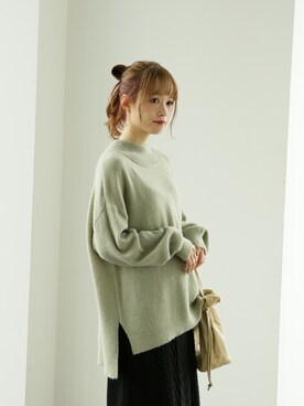 ˚࿀̊˚さん(レディース・158cm)の冬コーディネート