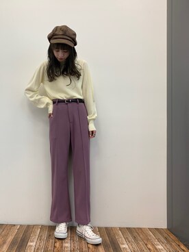˚࿀̊˚さん(レディース・158cm)の春コーディネート