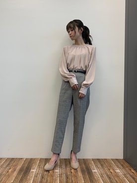 ˚࿀̊˚さん（レディース・158cm）の春コーディネート