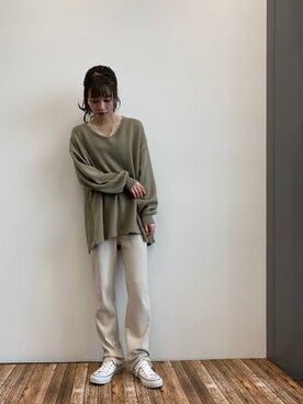 ˚࿀̊˚さん（レディース・158cm）の春コーディネート