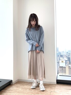 ˚࿀̊˚さん(レディース・158cm)の春コーディネート