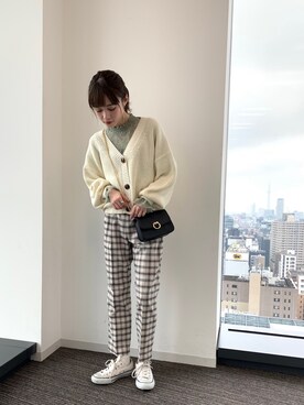 ˚࿀̊˚さん（レディース・158cm）の春コーディネート