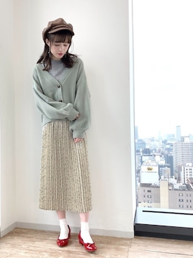 ˚࿀̊˚さん（レディース・158cm）の春コーディネート