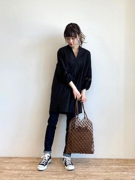 ˚࿀̊˚さん(レディース・158cm)の春コーディネート