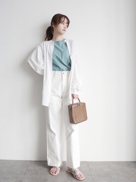 「earthWEB限定」｜˚࿀̊˚さん（レディース・158cm）の秋コーディネート