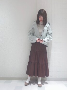 ˚࿀̊˚さん（レディース・158cm）の秋コーディネート