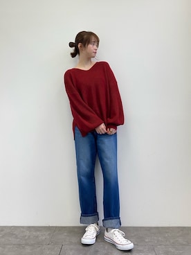 ˚࿀̊˚さん(レディース・158cm)の冬コーディネート