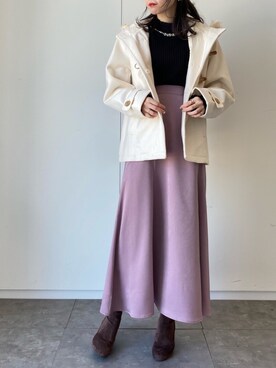 ˚࿀̊˚さん(レディース・158cm)の冬コーディネート