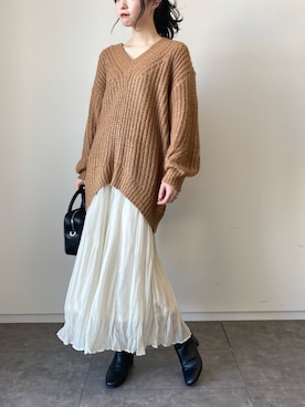 ˚࿀̊˚さん(レディース・158cm)の冬コーディネート