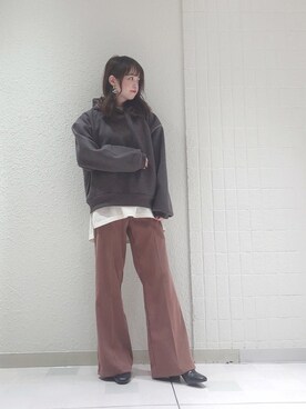 ˚࿀̊˚さん（レディース・158cm）の冬コーディネート