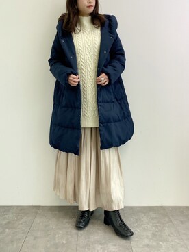 ˚࿀̊˚さん(レディース・158cm)の冬コーディネート