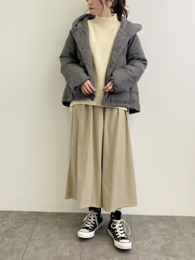 ˚࿀̊˚さん（レディース・158cm）の冬コーディネート