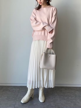 ˚࿀̊˚さん（レディース・158cm）の春コーディネート