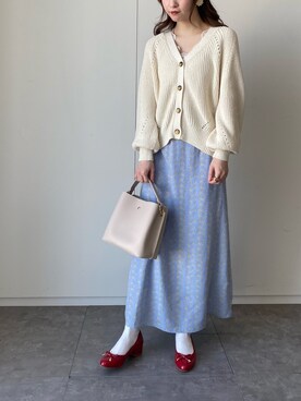 ˚࿀̊˚さん（レディース・158cm）の春コーディネート