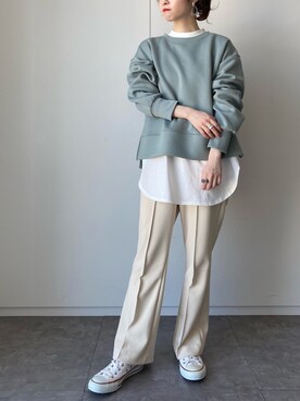 ˚࿀̊˚さん（レディース・158cm）の春コーディネート