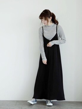 ˚࿀̊˚さん(レディース・158cm)の春コーディネート