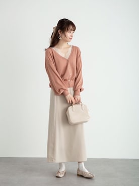 ˚࿀̊˚さん(レディース・158cm)の春コーディネート