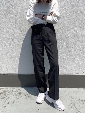 abe さん（レディース・165cm）の春コーディネート