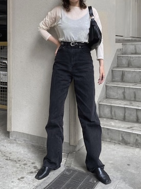 abe さん（レディース・165cm）の春コーディネート