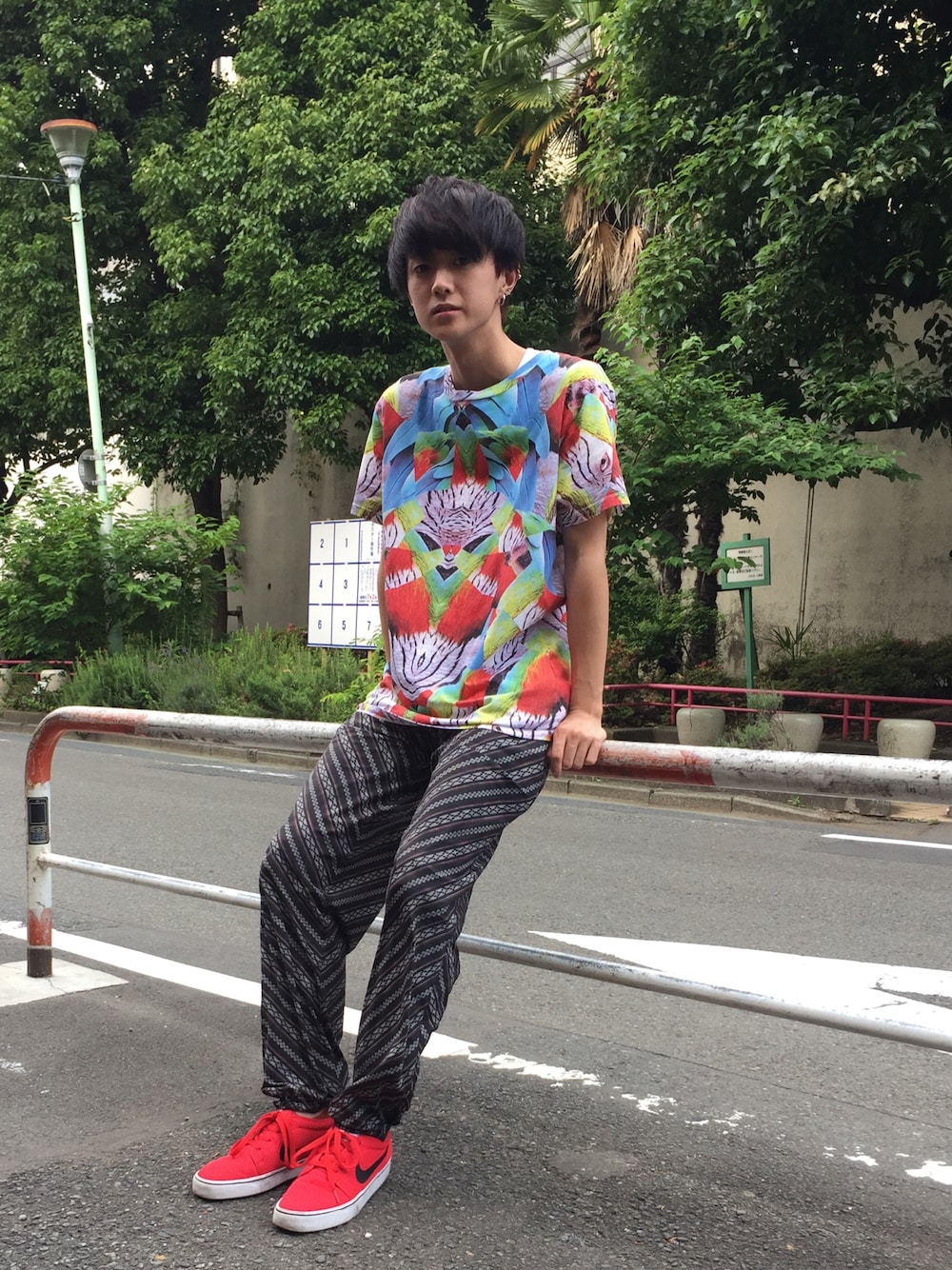 RYO-HEYさん（メンズ・177cm）の夏コーディネートの1枚目の写真
