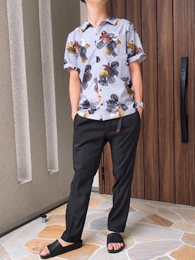 「コーデ記録」｜「アイテム（パンツ）」を使った、gongonoutfitsさん（メンズ・174cm）の秋コーディネート