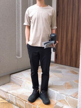 「コーデ記録」｜「アイテム（パンツ）」を使った、gongonoutfitsさん（メンズ・174cm）の秋コーディネート