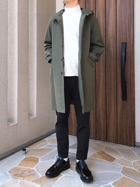 「コーデ記録」｜「アイテム（ブーツ）」を使った、gongonoutfitsさん（メンズ・174cm）の秋コーディネート