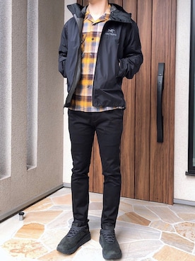 「コーデ記録」｜「アイテム（マウンテンパーカー）」を使った、gongonoutfitsさん（メンズ・174cm）の秋コーディネート