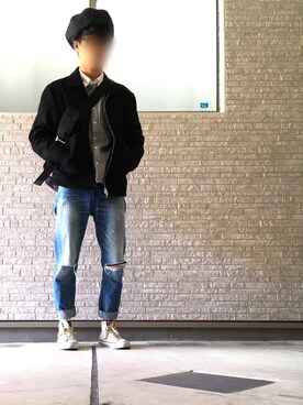 ようさん（メンズ・170cm）の冬コーディネート