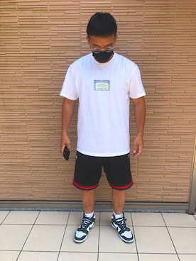 「MINTCREW（ミントクルー）のアイテム」を使った、eikoh1230さん（メンズ・173cm）の夏コーディネート