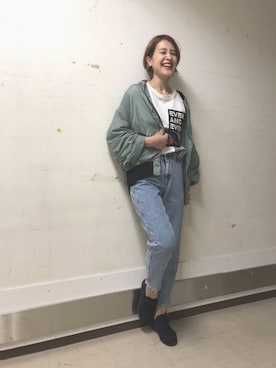 Angiさん（レディース・168cm）の春コーディネート