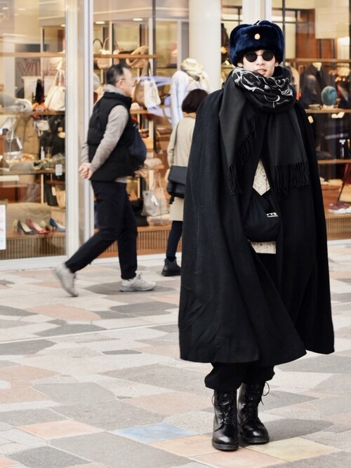 大注目】 Yohji Yamamoto 拒食マント無地 - 特売 - elpat.com.ua