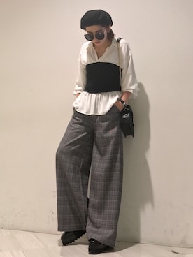 REINAさん（レディース・158cm）の秋コーディネート