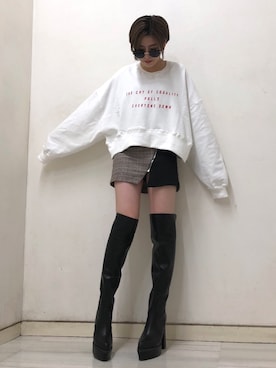 「スポーツMIX'18秋」｜REINAさん（レディース・158cm）の秋コーディネート