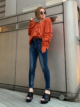 REINAさん（レディース・158cm）の春コーディネート